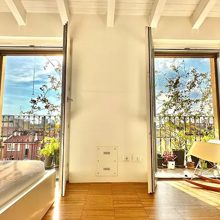 아파트 Luxury Apartment, Open Space, Centro 밀라노